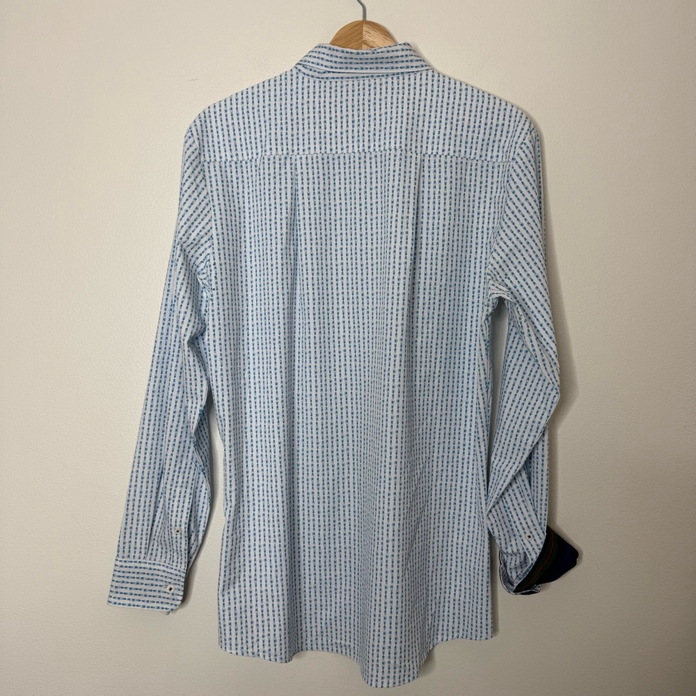 William Murray Performance Golf Novelty Beet Print Collared Button up casual - Picture 7 of 12